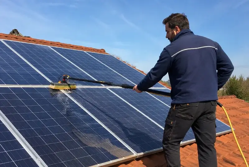 Nettoyage et entretien de panneaux solaires à Sulniac
