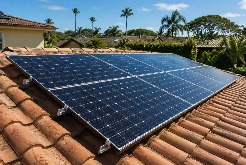 Installation de panneaux solaires à Sulniac